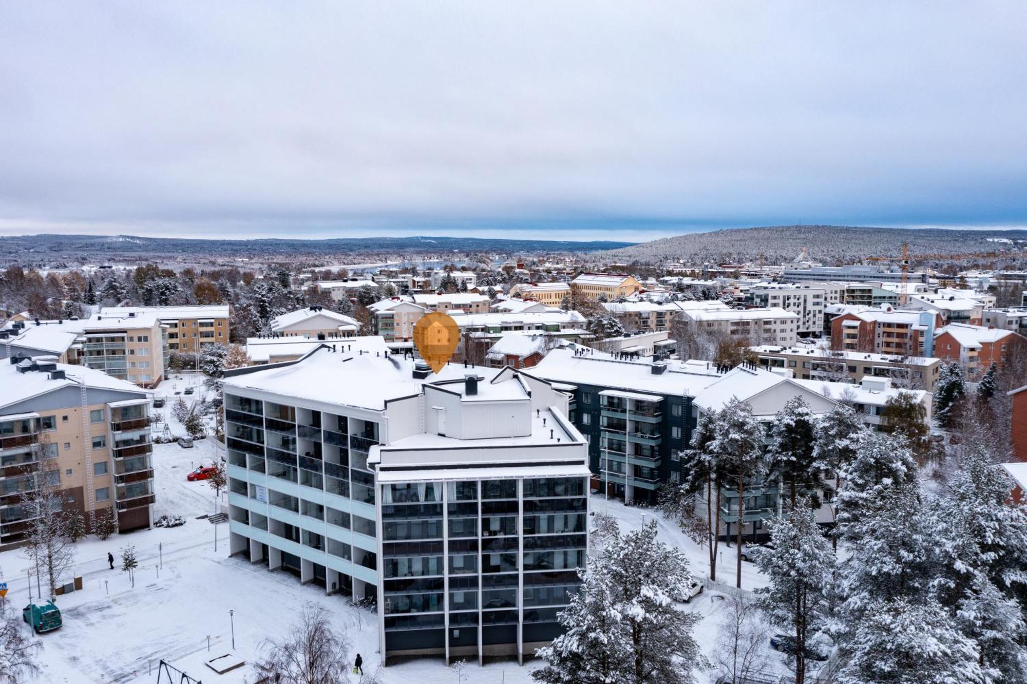 Bellarova Apartments Evakkotie Rovaniemi Buitenkant foto