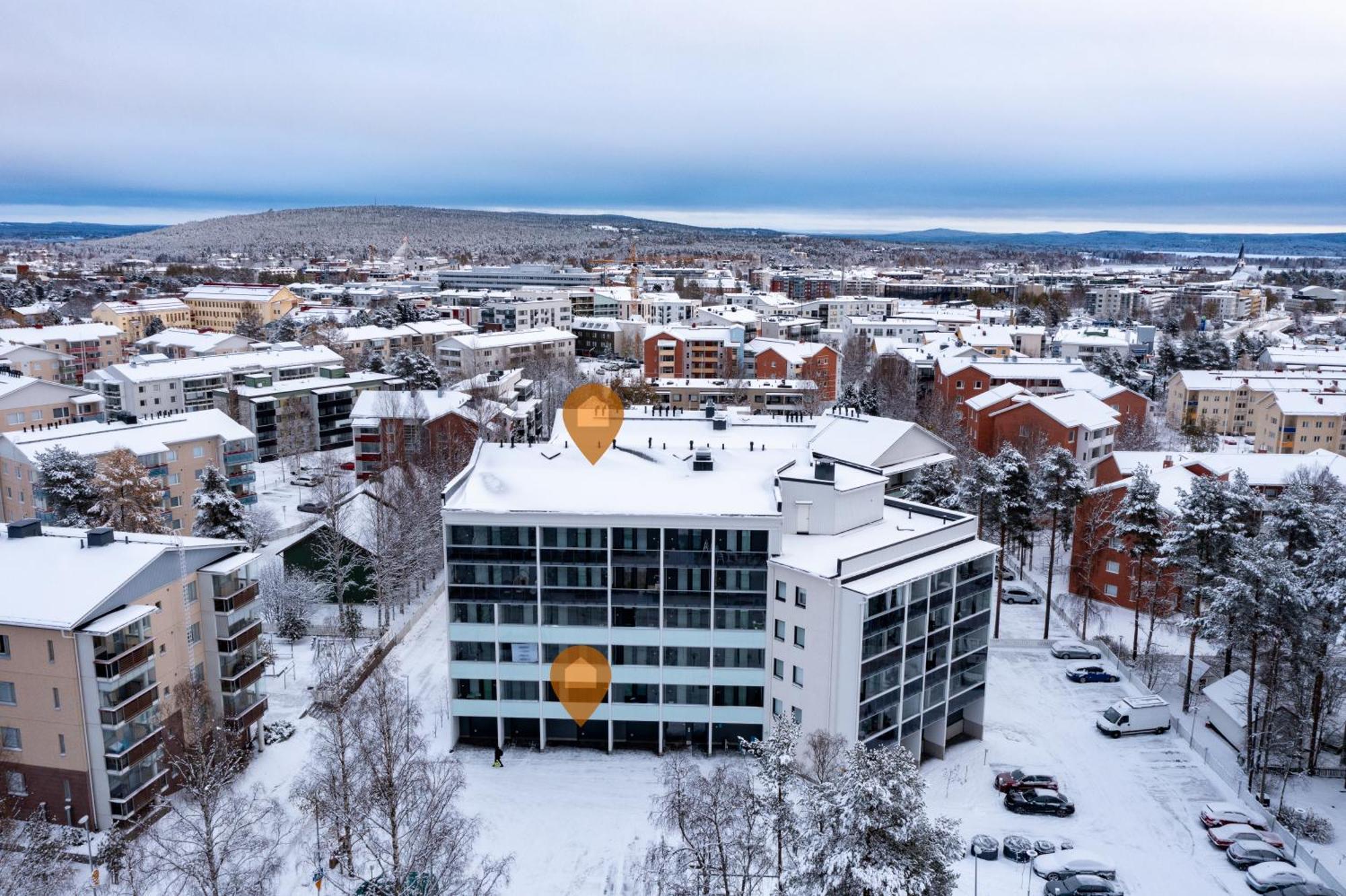 Bellarova Apartments Evakkotie Rovaniemi Buitenkant foto